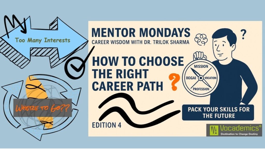 Too Many Interests vs. The Right Career Path