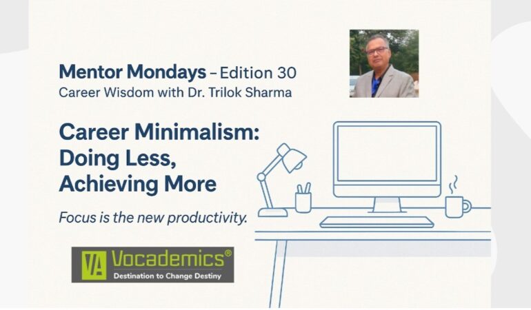 Career Minimalism: Doing Less, Achieving More