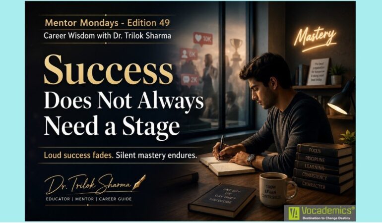 Success Does Not Always Need a Stage