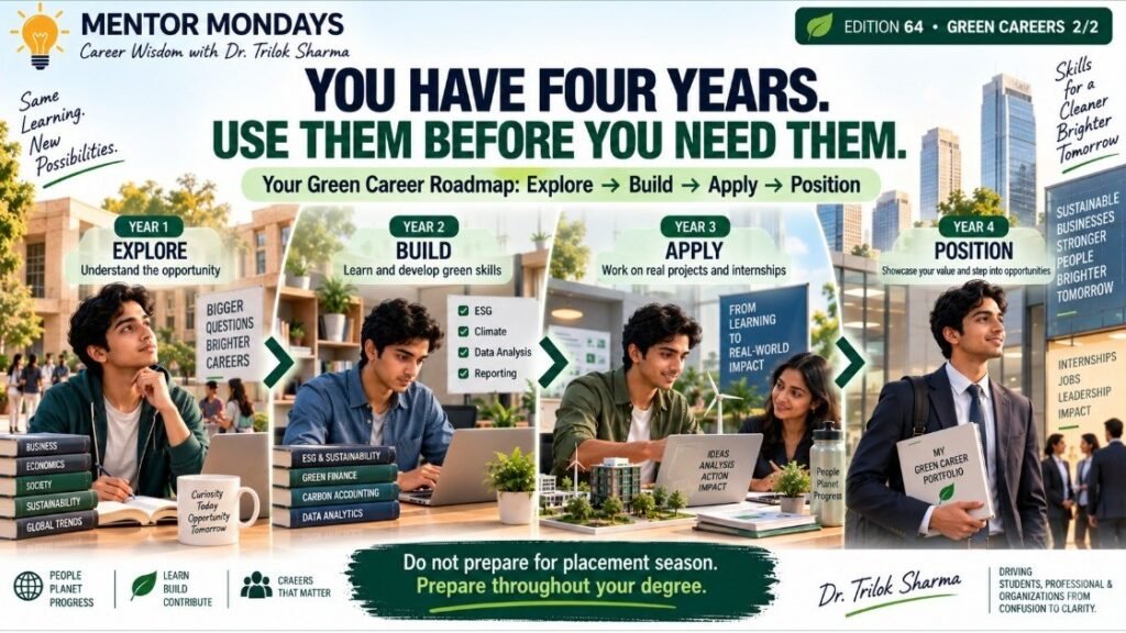 A Practical Green Career Roadmap for Commerce & Management Students