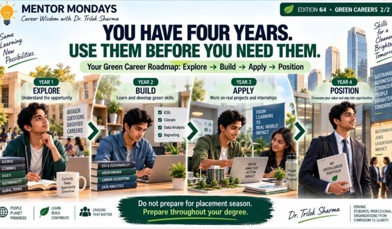 A Practical Green Career Roadmap for Commerce & Management Students